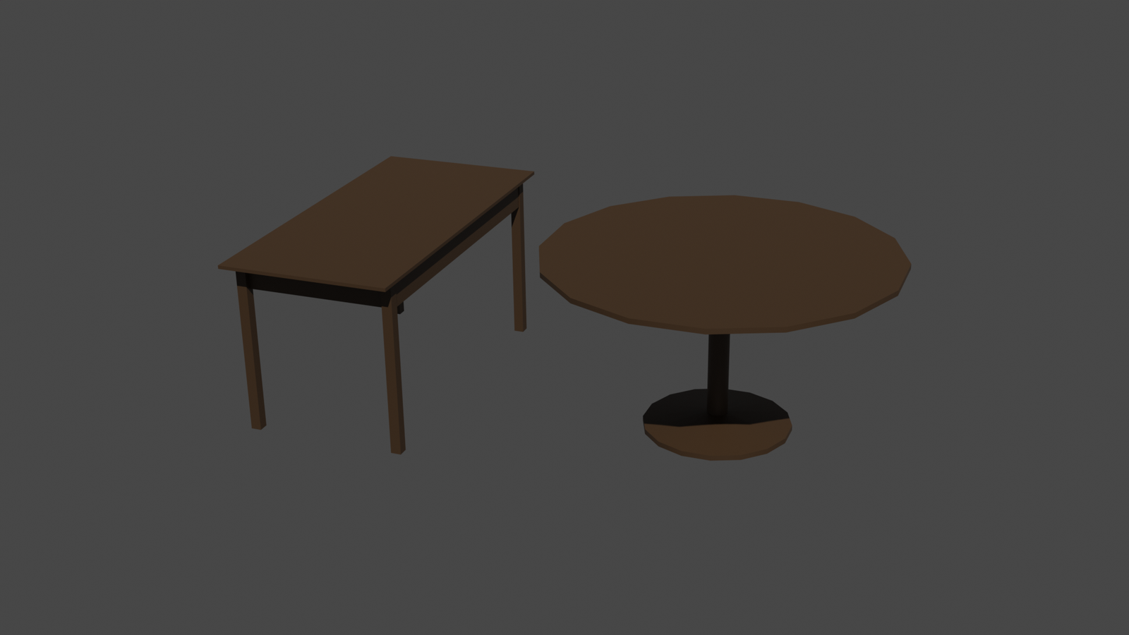 Low Poly Tables | 3D Models by JamPre